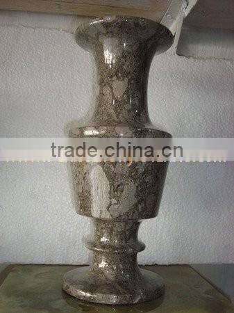 DECORATIVE OCEANIC GEM MARBLE FLOWER VASES