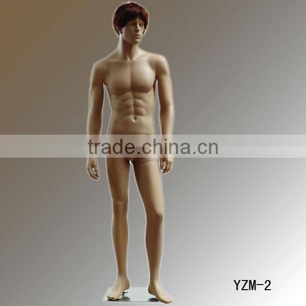 New sexy black big muscle male mannequin