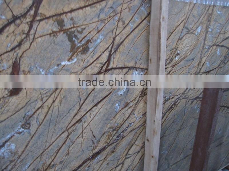 Competitive price rainforest marble slab