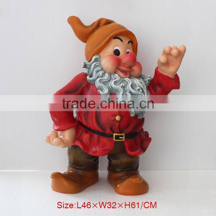 Custom Polyresin Thumbelina Cartoon Character Crafts Resin Garden Sister Garden Gnomes Statue Decoration