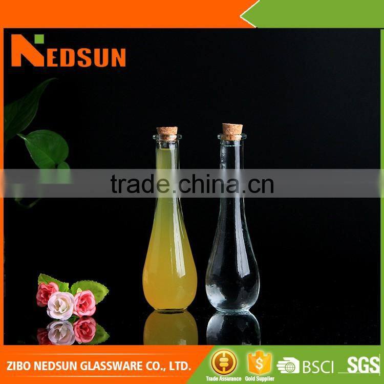 New design marasca glass bottle olive oil bottle