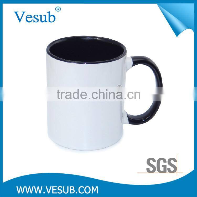 2017 Top selling products 11OZ double color low price mug sublimation