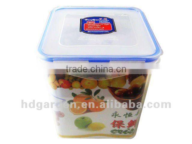 Plastic airproof crisper freshness bowl, food storage box