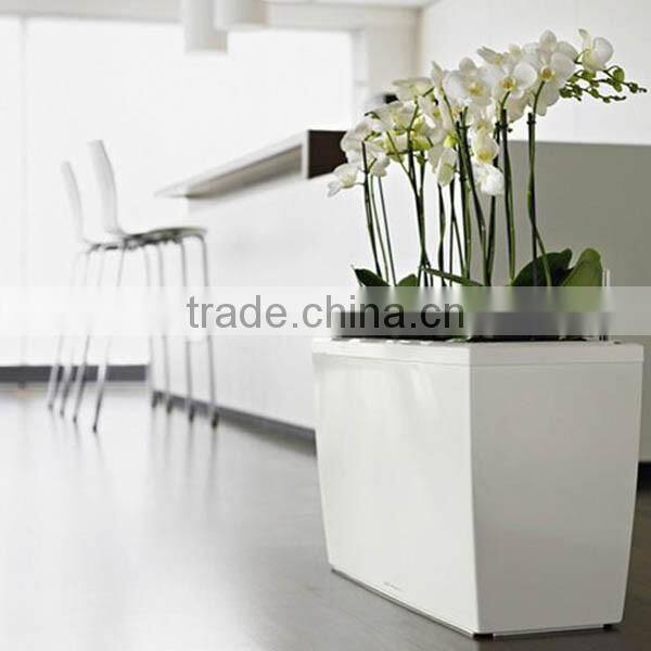 Glossy indoor contemporary commercial flower planter pots