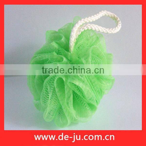 Body Cleaning Colorful Flower Plastic Bath Sponge