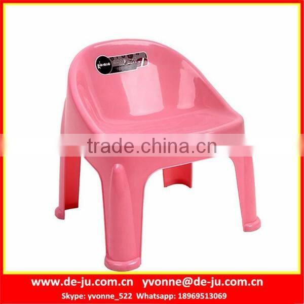 Back-Rest Chair Plastic Stacking Stools