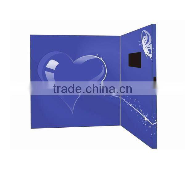2015 newest 1.5 inch video greeting card player digital photo frame