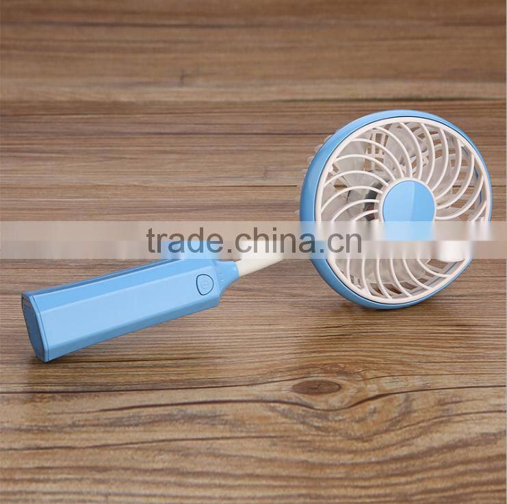 USB Charge Badminton Handheld Air Fan, Mini Desktop Fan For Student