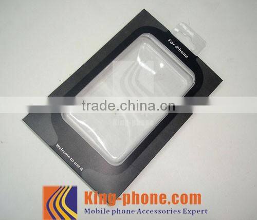 Plastic packaging paper box for Iphone, custom paper packaging box