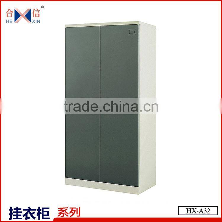 Steel two-door clothes cupboard design