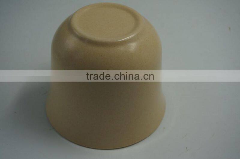 Plain environmental-friendly biodegradable bamboo plant pots