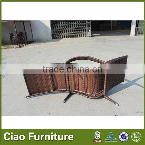 casual sunbathing lounge swimming pool rattan chair
