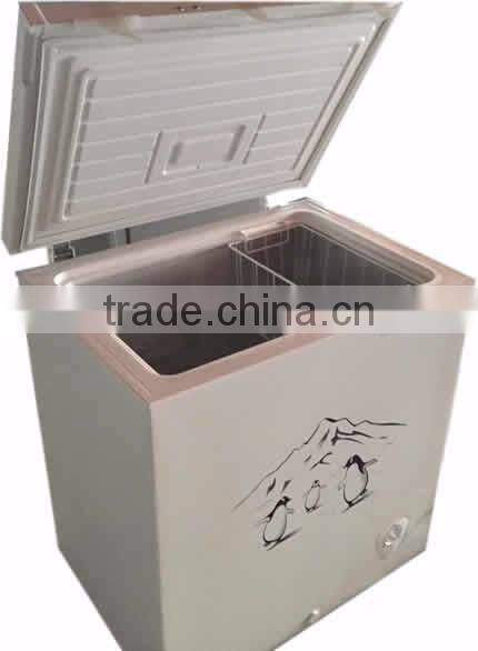 150L Integrated Solar Chest Freezer with Built-in Lithium Battery