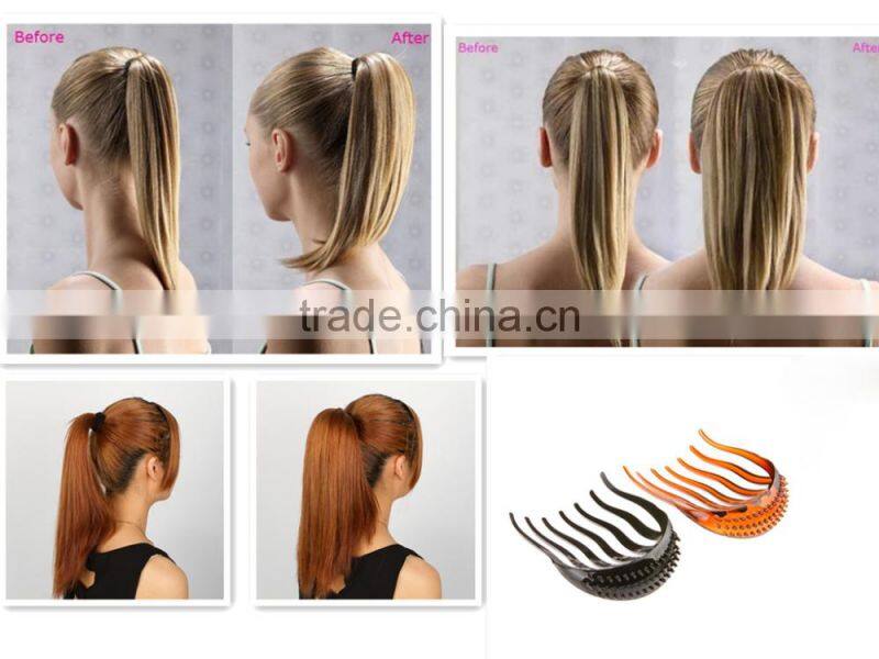 2016 new twist machine horsetail fluffy hair dish hair modelling tools crystal comb hair comb