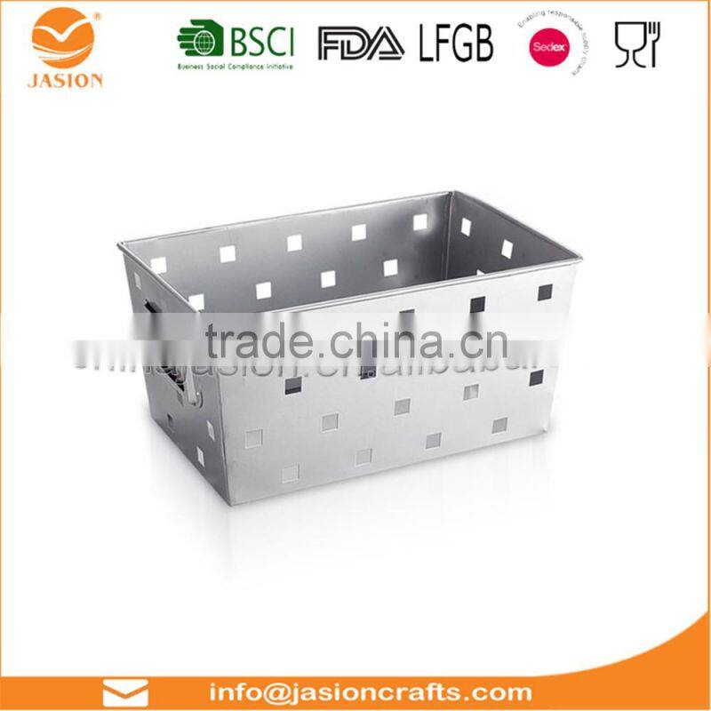 Metal powder coating Wire deedbox Stationery-box set pen holder