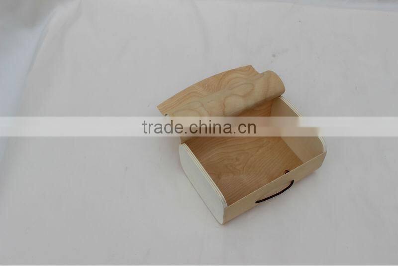 high quality light weight pine Wood tea box