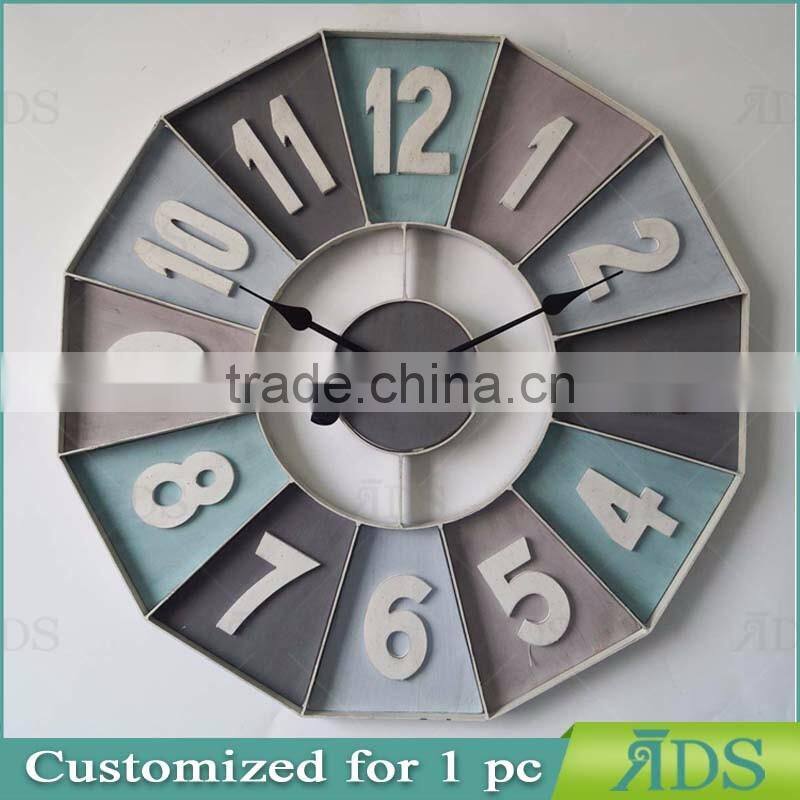 Metal Oval Wall Clock ADS050031