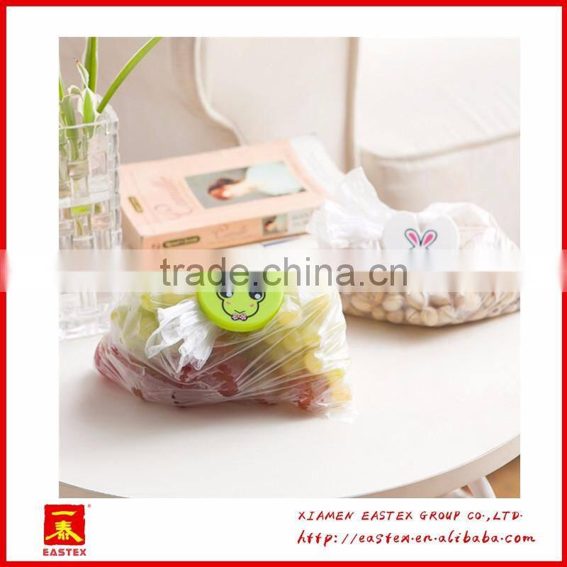 Cartoon round food sealed clips