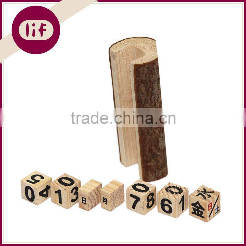 Creative Manual Wooden Calendar, Deco Manual Wooden Calendar, Decorative Wooden Calendar