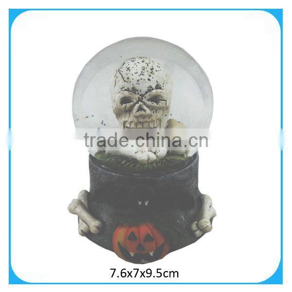 resin halloween water globe