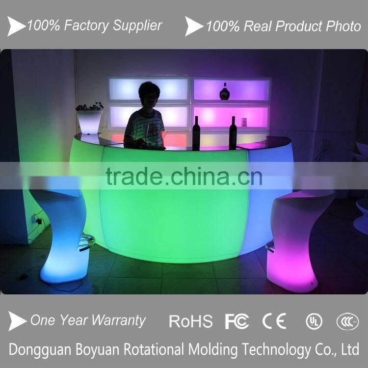 led furniture aluminum housing battery powered led light bar