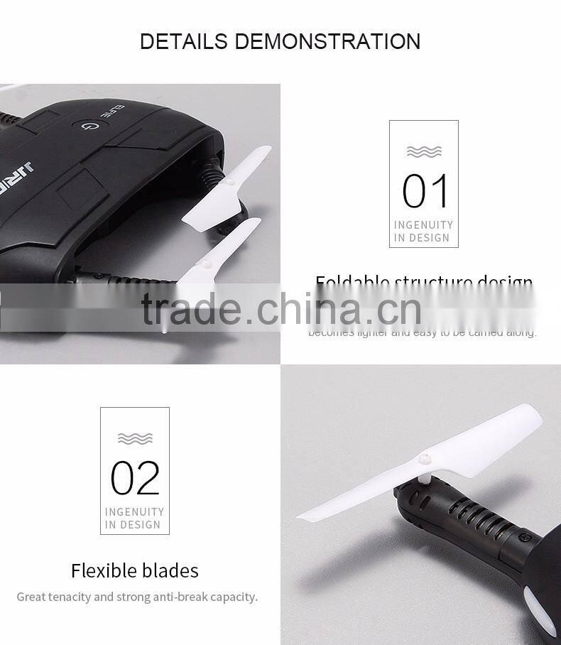 JJRC H37 ELFIE Foldable Mini RC Selfie Drone WiFI FPV HD Camera Mini RC Drone With 720P Camera G-sensor VS H36 Drone JJRC