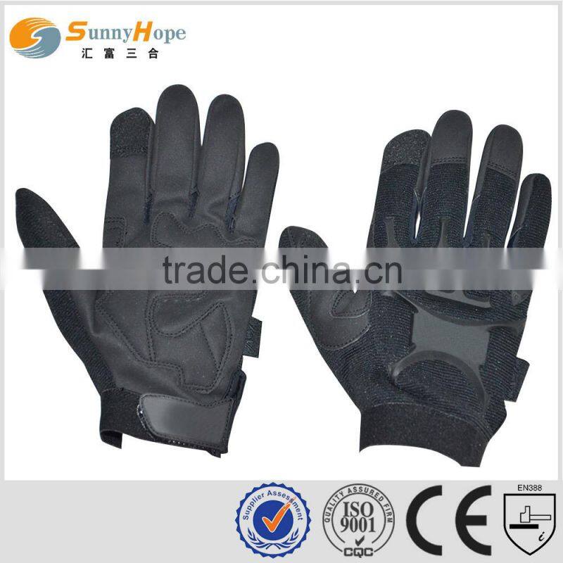Sunnyhope Durable synthetic leather impact Assembly mechanism gloves