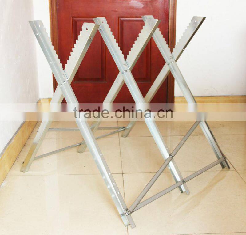 portable foldable saw horse, saw wood stand/stent , saw trestle for garden working
