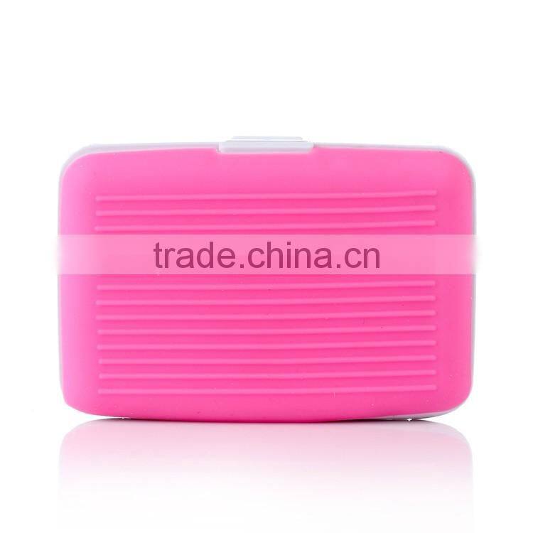Silicone business credit card holder wallet Custom-Made MulticolorAK9001