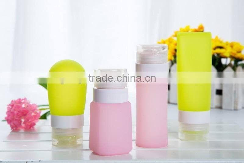 Personal Care Silicone Shampoo Liquid Dispenser Bottle Great Travel Accessory