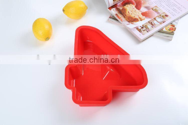 Number four shape mold DIY cookie mold silicone molds for microwave cake
