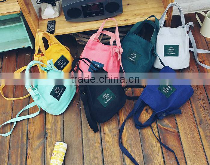 Mini New design Eco-friendly Canvas handbag for girl for lady