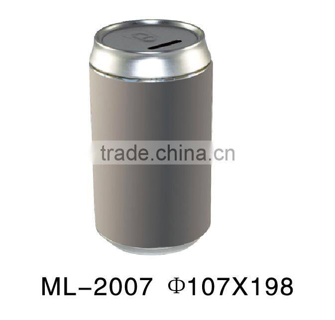 coco-cola shape coin tin money bank