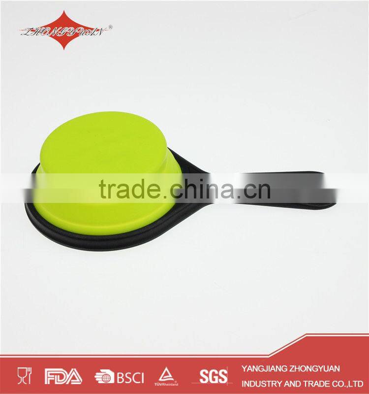 Multicolor new design 4pcs of silicone measuring tools measuring spoons