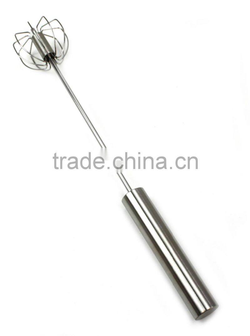 ES037 Stainless Steel Cooking Whisk 12 inch Egg Beater Whisk
