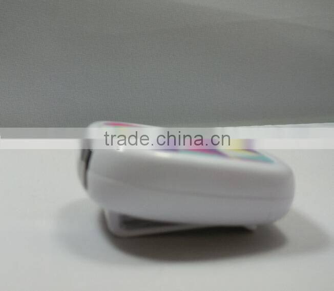 2015 hot sell colorful and cheap pedometer