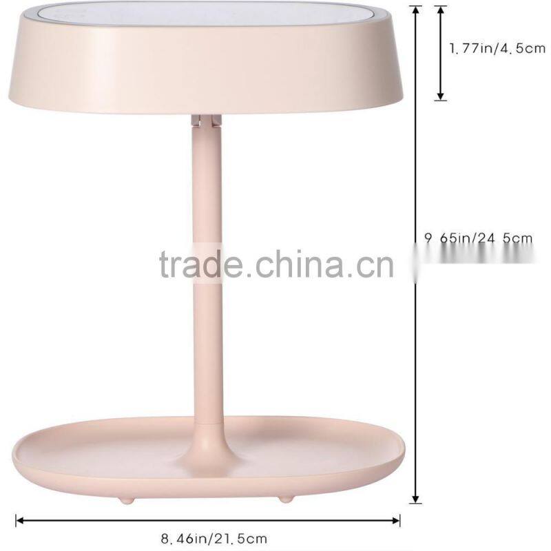 Lighted Makeup Vanity Mirror with Table Lamp for Bedroom Home Decor