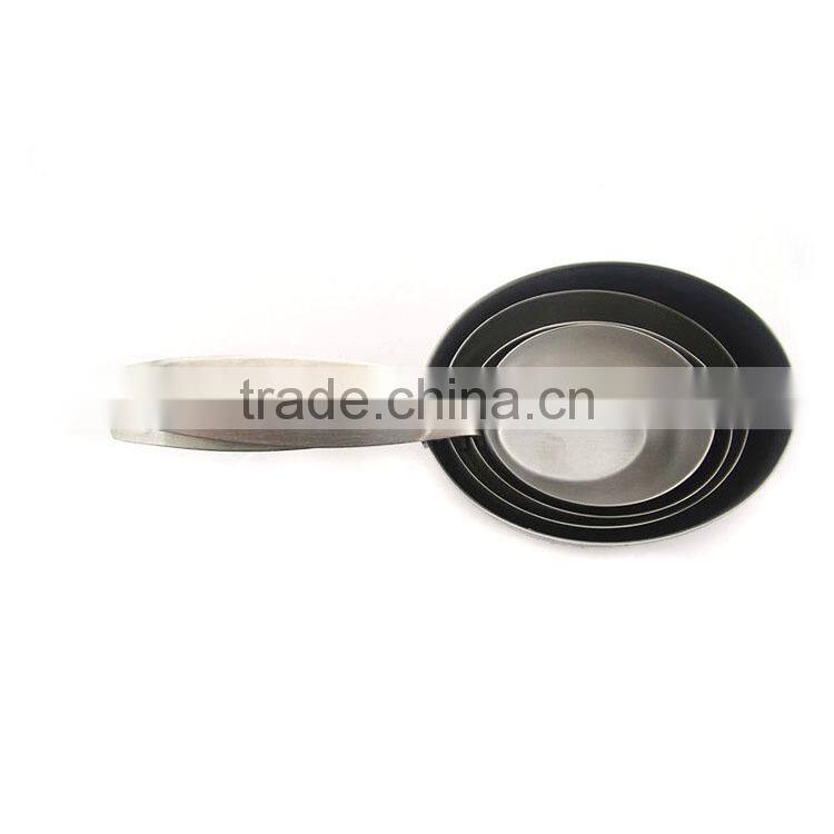 4pcs Stainless steel high quality measuring cup set