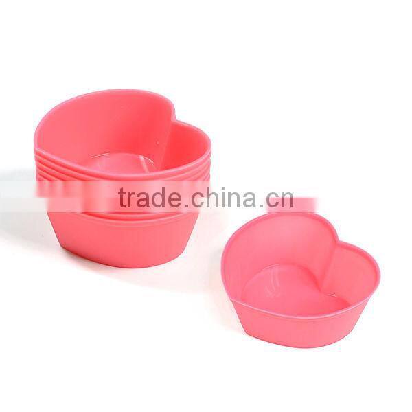 Heart shaped Silicone soap molds