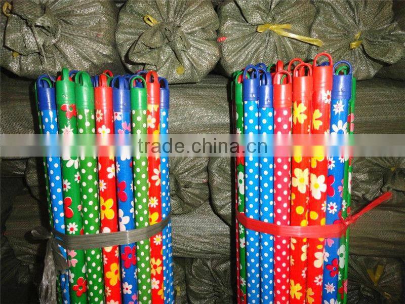 natural wooden mop handle stick