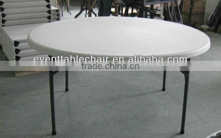 hot product round plastic tables for outdoor