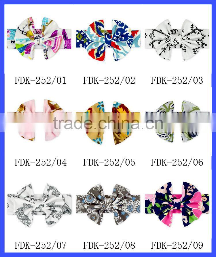 Party Girl Hair Accessories Cotton/Cashmere/Silk Milk Material Big Bow Baby Hair Accessories