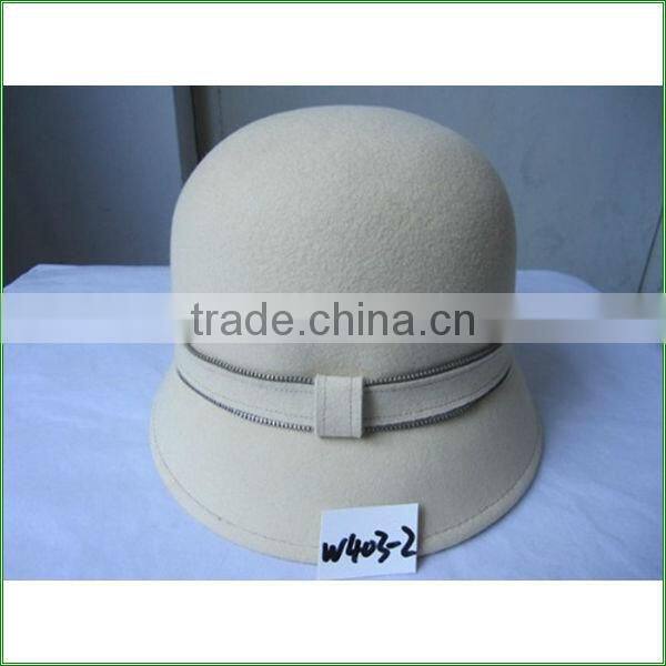 wool felt hat blank /womens wool felt hats/ cloche wool felt hat