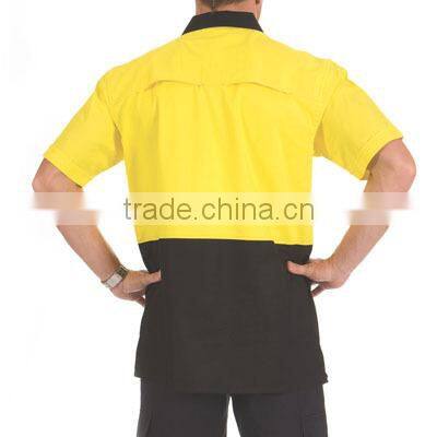 ZX OEM ODM high visibility 100%cotton shirtsafety shirtsgood quality wholesale safety shirts