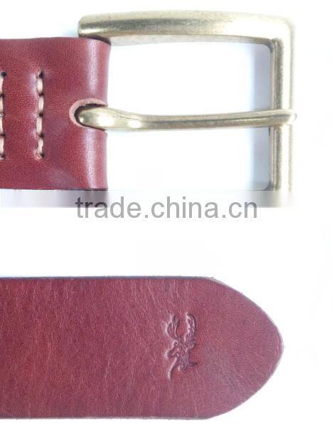 J51931 Trend Casual Belt Fashion Man's Dress Belt Casual Style Belt Genuine Leather Belt