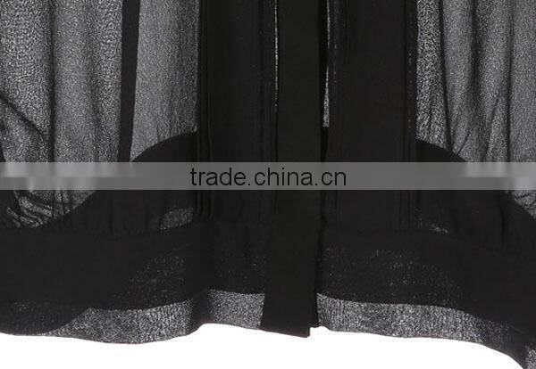 Modern high quality fashion new design womtop fashion dolman sleeve blouses