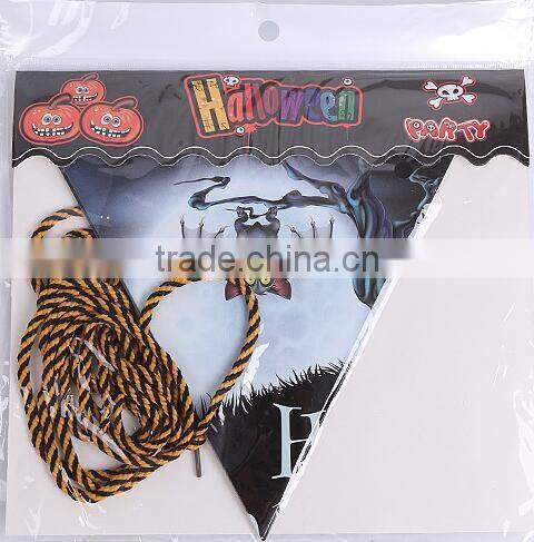 paper Halloween party pennant decorations