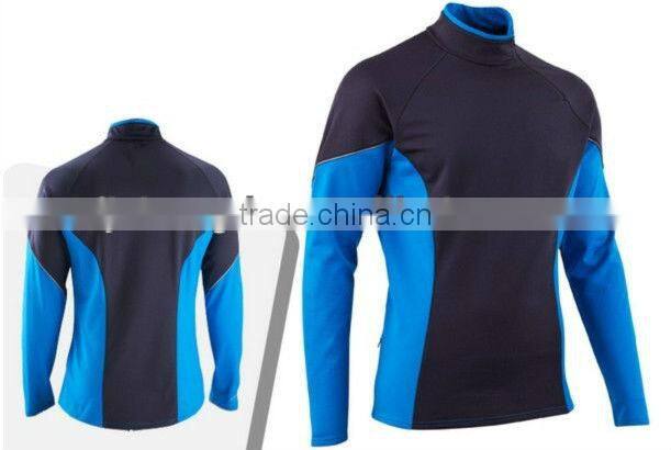 Long sleeve soccer training top shirt with good quality
