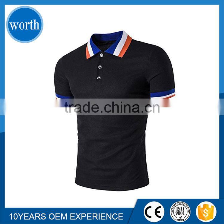Polo Tshirts Mens Styles 100% Cotton Custom Youth Top