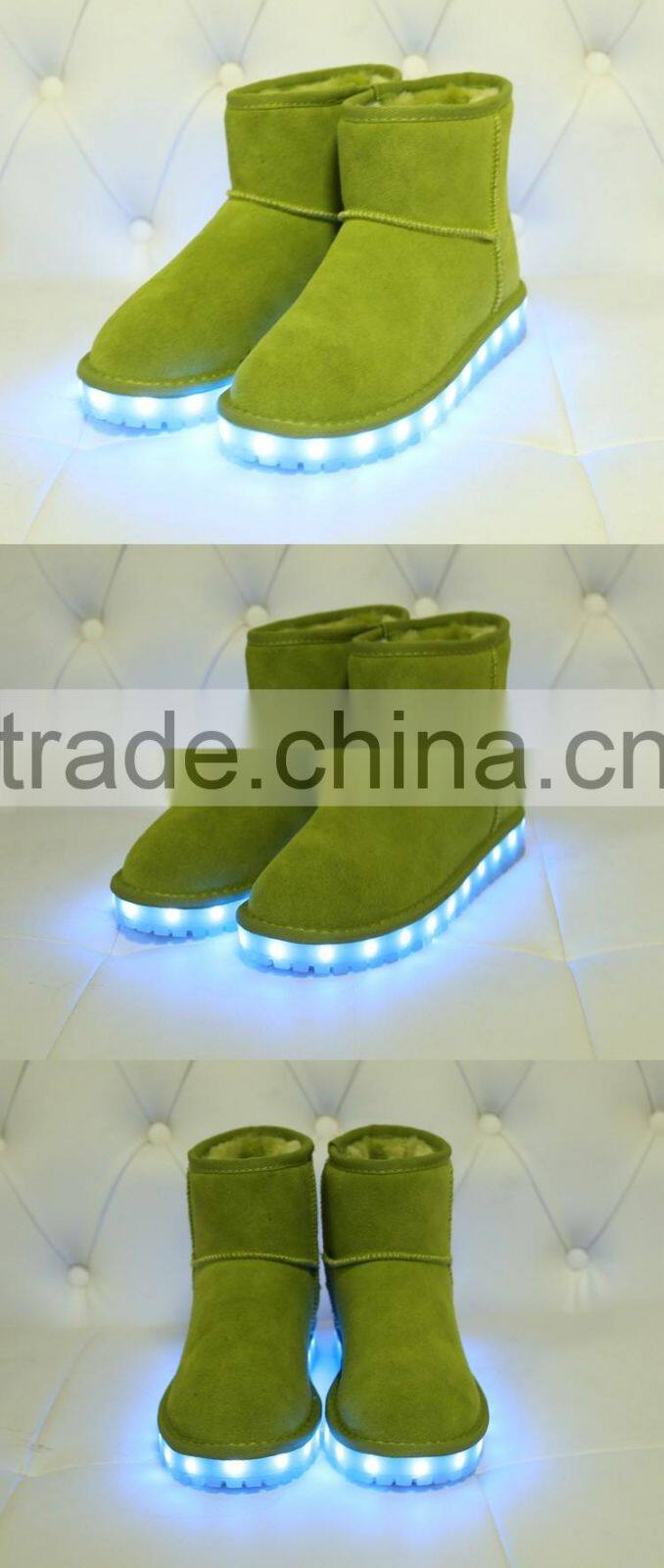 HFR-TS-12-3 New style shiny shoelaces nylon round ankle boots